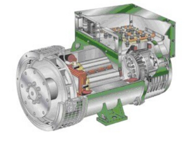 惠山发电机内部结构图